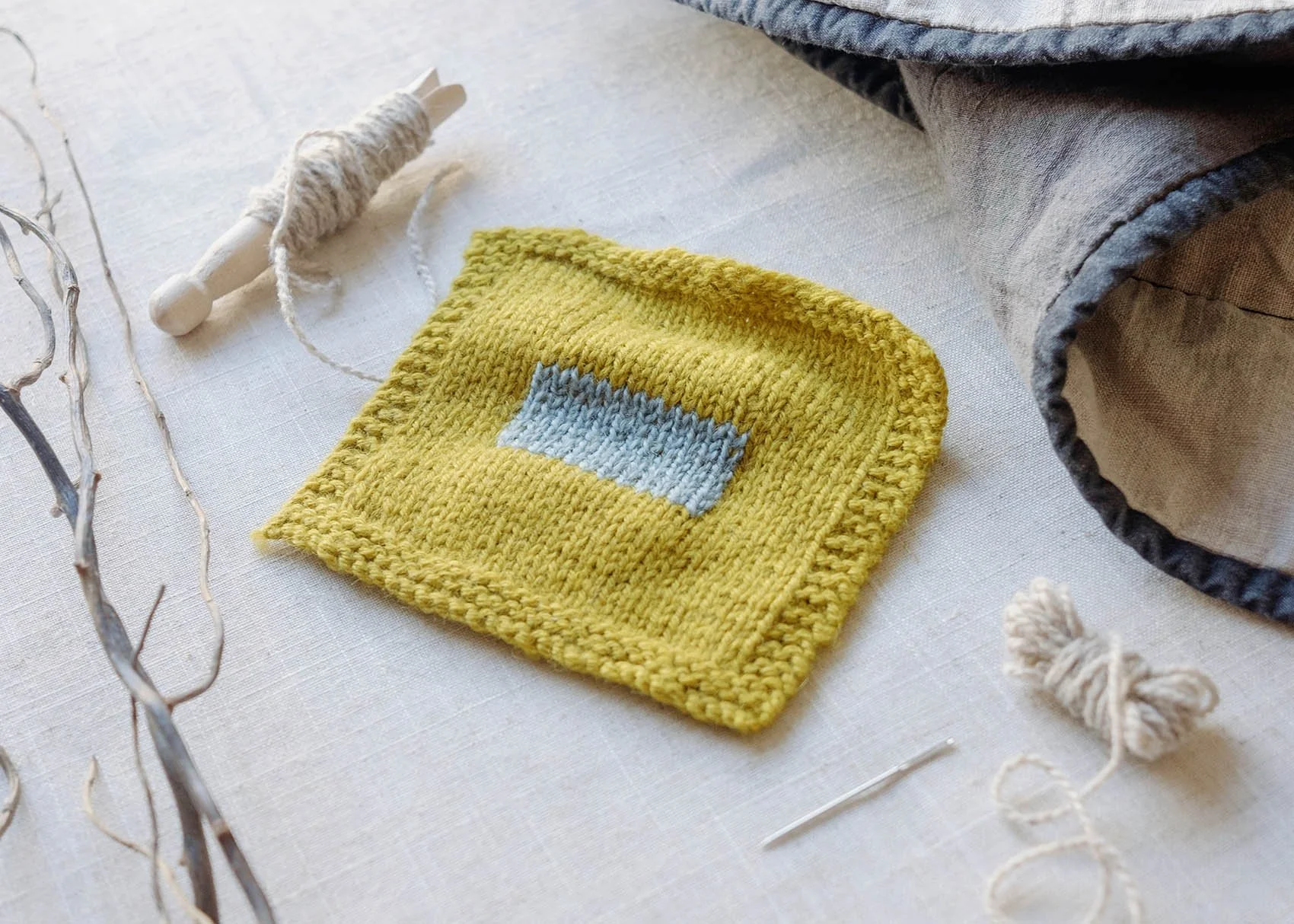 How to Work Duplicate Stitch for Repair — flock | Knitting & Wool Shop